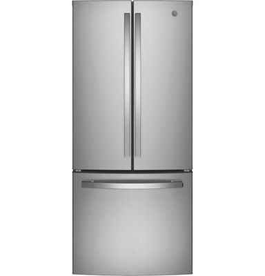 GE 20.8 Cu. Ft. French-Door Refrigerator 30&quot; Wide - Energy Star