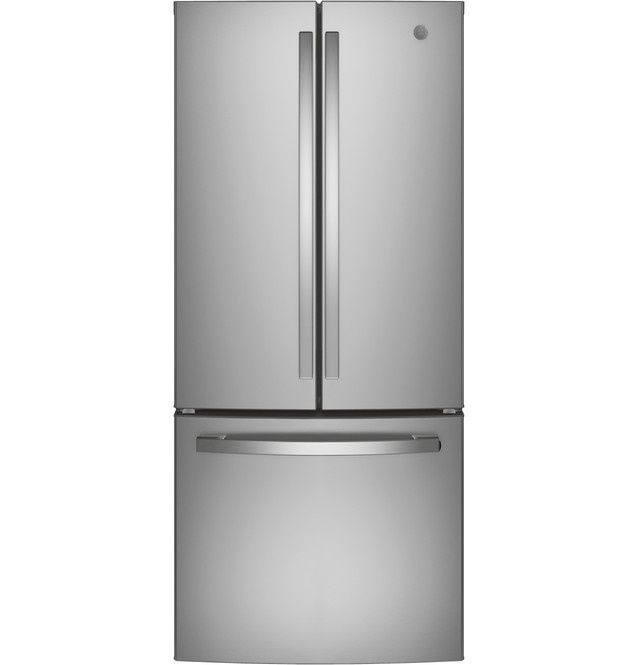 GE 20.8 Cu. Ft. French-Door Refrigerator 30&quot; Wide - Energy Star