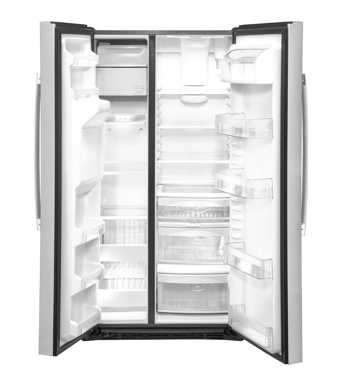 GE 21.8 Cu. Ft. Counter-Depth Fingerprint Resistant Side-By