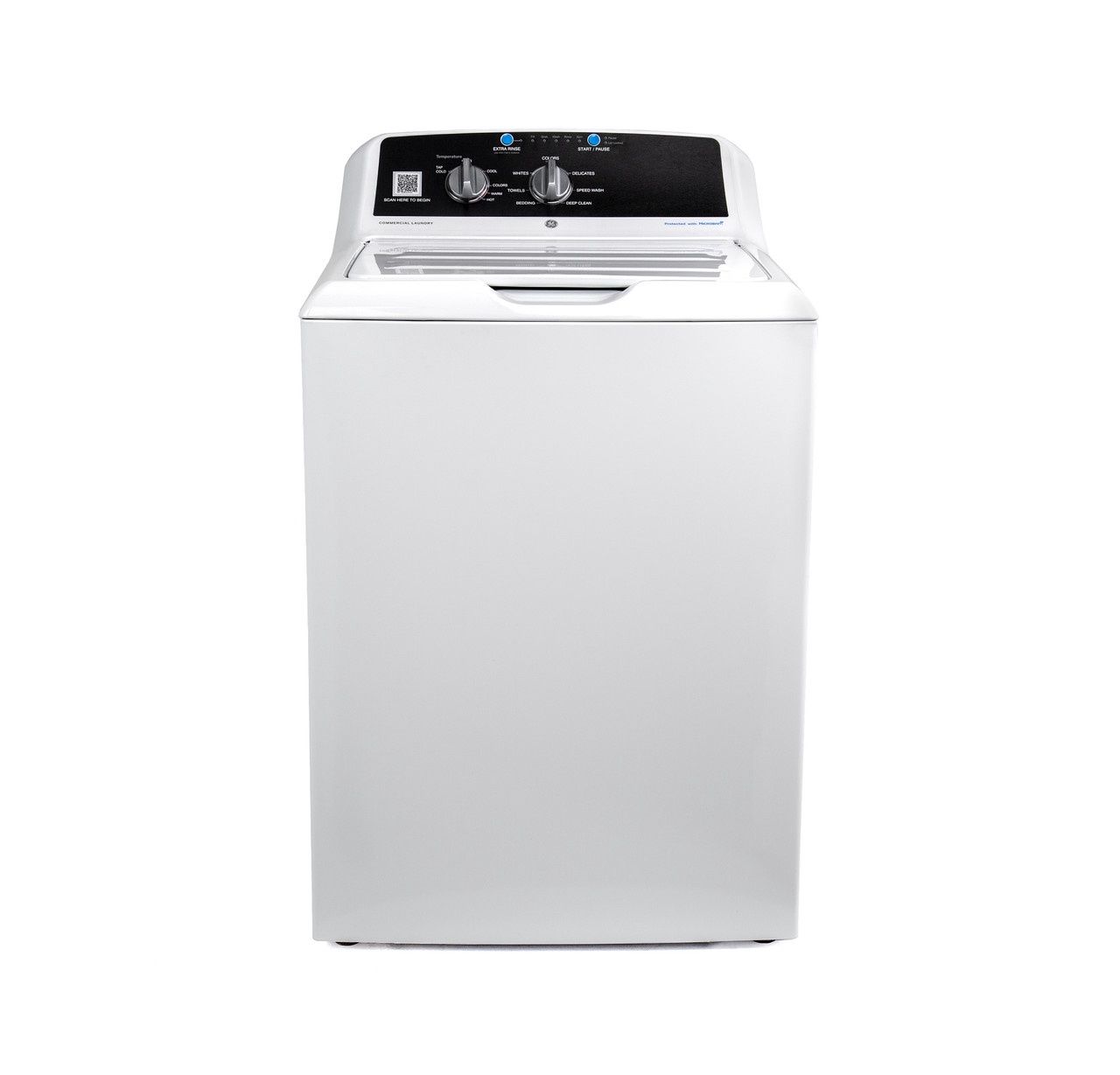 GE® 4.2 cu. ft. Capacity Commercial Washer with Stainless Steel Basket, Built-In App Payment System