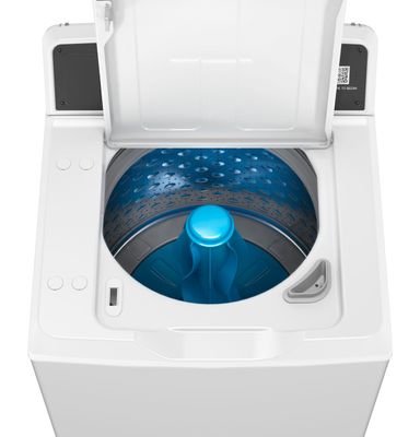 GE® 3.8 cu. ft. Capacity Commercial Washer with Stainless Steel Basket, Built-In App Payment System SITE WIFI REQUIRED Optional Coin Drop, Front Serviceability