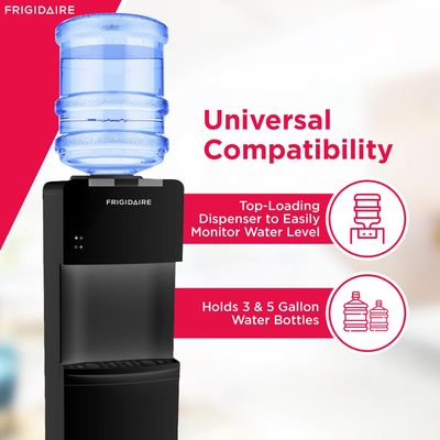 Frigidaire Hot and Cold Water Dispenser in Black