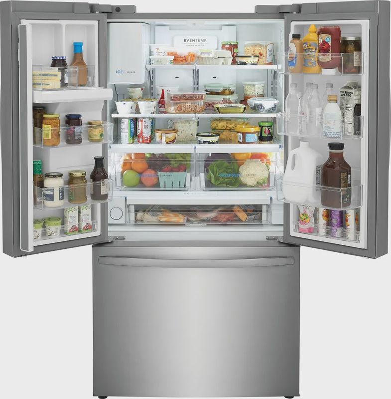 Frigidaire 27.8 Cu Ft French Door Refridgerator S/S Ice &amp; water