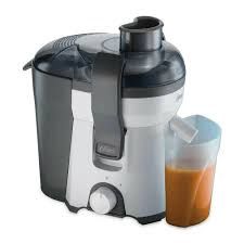 Juice Extractor, 450 Watts, Stainless Steel Filter, White