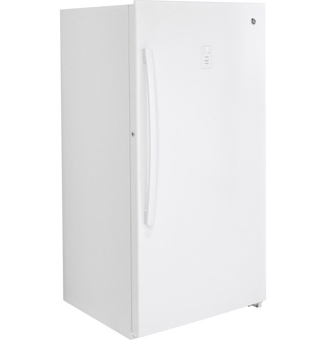 GE 17.3 Cu. Ft. Frost-Free Garage Ready Upright Freezer