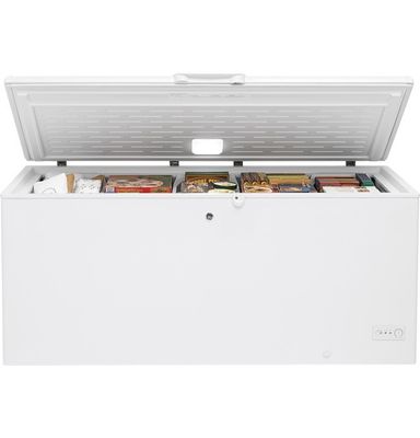 GE ENERGY STAR 21.7 Cu. Ft. Manual Defrost Chest Freezer - FCM22DLWW