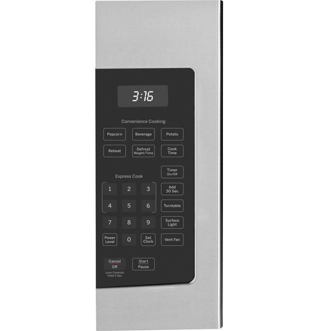 Ge 1.6 Cu Ft Over The Range Microwave S/S