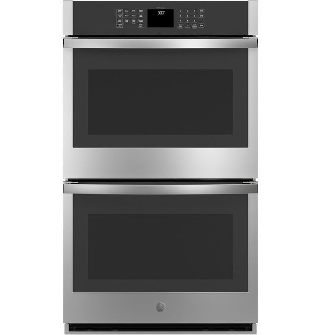 GE 30" Smart Built-In Self-Clean Double Wall Oven