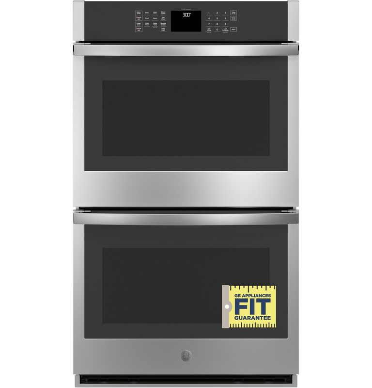 GE 30" Smart Built-In Self-Clean Double Wall Oven