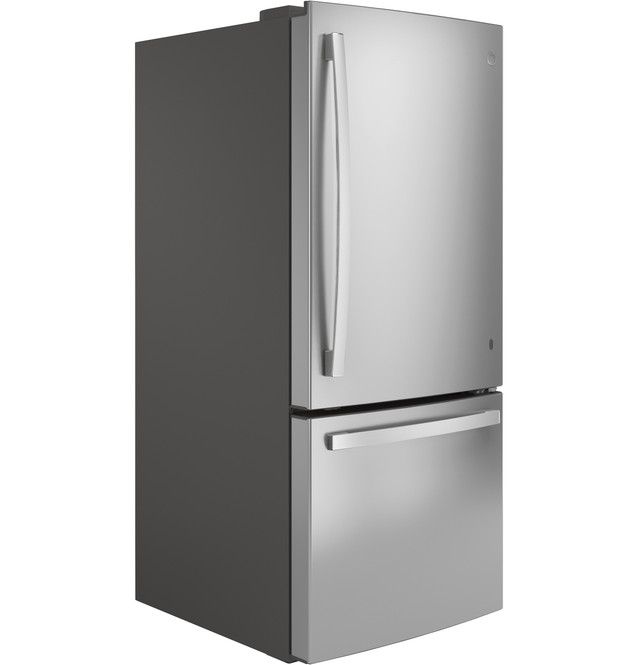 GE 21.0 Cu. Ft. Bottom-Freezer Refrigerator 30" Width - Energy Star
