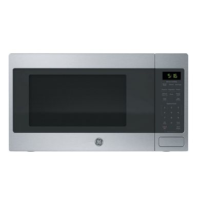 GE 1.6 Cu. Ft. Countertop Microwave Oven Stainless Steel