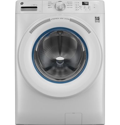 GE 4.8 Cu Ft Front Load Washer White