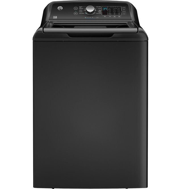 GE® 4.5 cu. ft. Capacity Washer with Water Level Control Diamond Gray