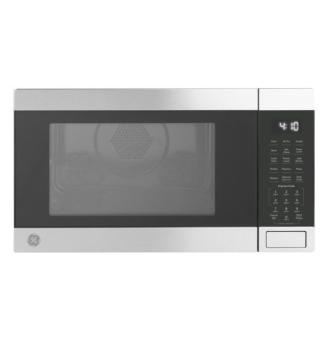 GE® 1.0 Cu. Ft. Capacity Countertop Convection Microwave Oven with Air Fry Stainless Steel