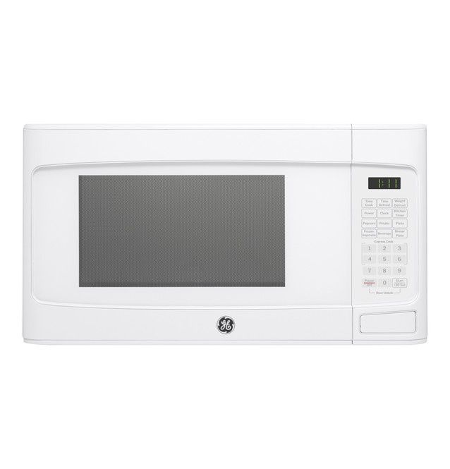 GE® 1.1 Cu. Ft. Capacity Countertop Microwave Oven White
