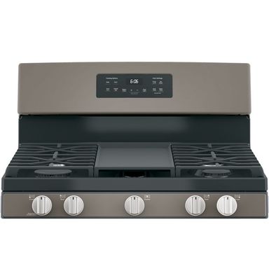 GE 30 Free-Standing Gas Range -  Fingerprint Resistant Slate