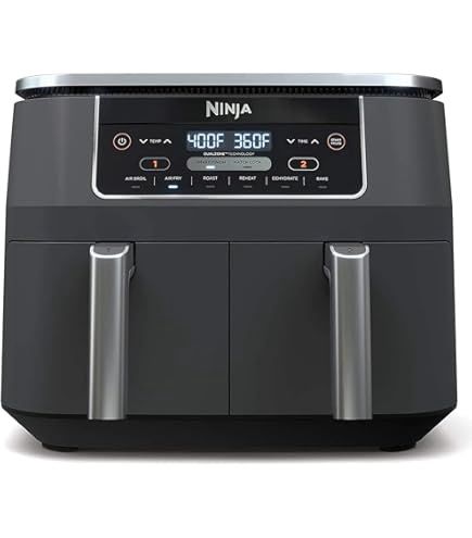 Ninja Foodi 6-in-1, 8-Quart 2 Basket Air Fryer with DualZone Technology