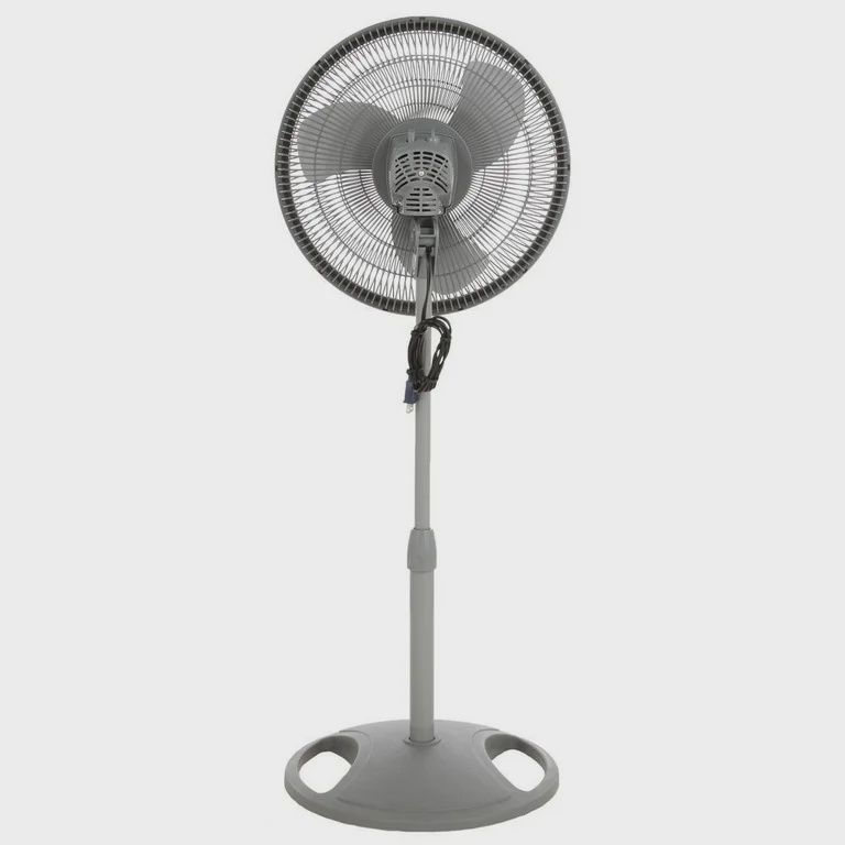 Lasko 16" Standing Fan Grey