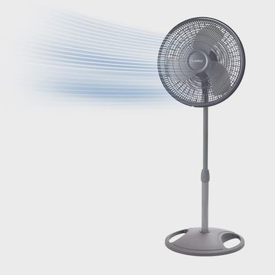Lasko 16" Standing Fan Grey
