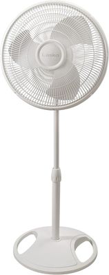 Lasko 16" Standing Fan White