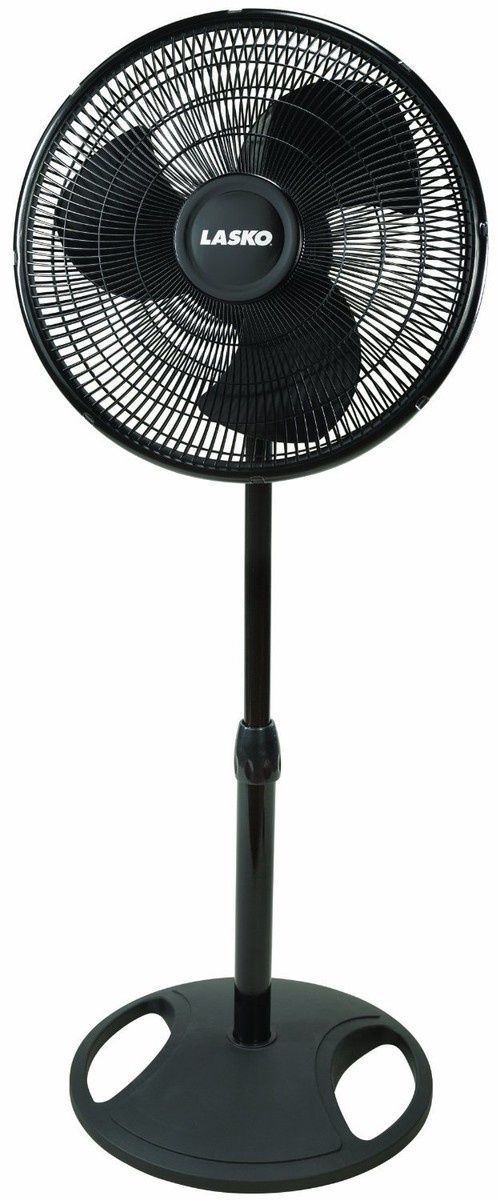 Lasko 16" Standing Fan Black