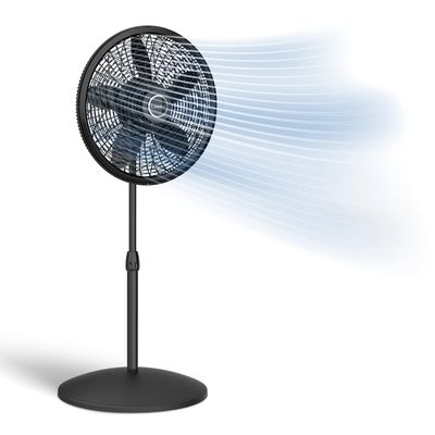 Lasko 18" Stand Fan Black