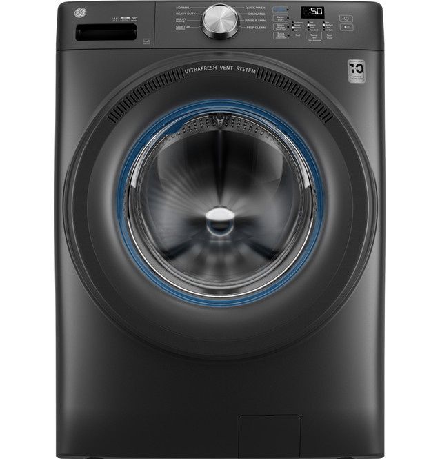 GE 4.6 cu. ft. Capacity Smart Front Load Washer with UltraFresh Vent System with OdorBlock