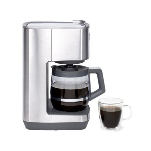 GE Classic Drip Coffee Maker, 12 cup glass carafe.