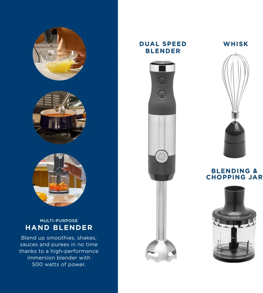 GE Immersion Blender /w Accessory kit