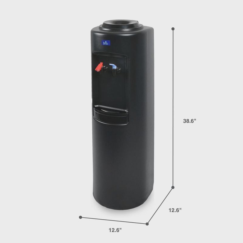 Brio Hot &amp; Cold Water Dispenser Black
