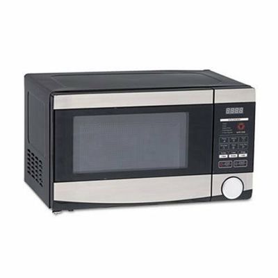 Avanti .7 Cu. Ft. Cap. Microwave, 700 W, Stainless Steel/Black (AVAMO7103SST)