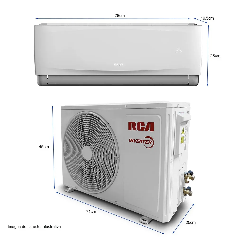 RCA 12,000 BTU Inverter Airconditioning - 18 Seer