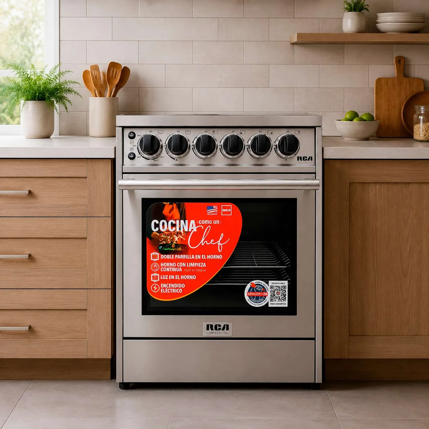 RCA 24" Commercial Style Gas Stove