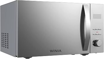Winia 0.8 CF Countertop Microwave - Silver