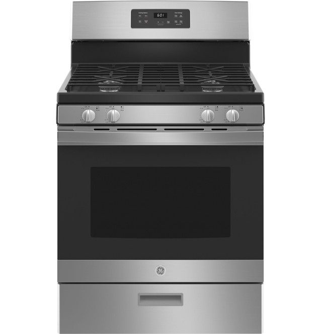GE 30" Free-Standing Gas Range - Stainless Steel