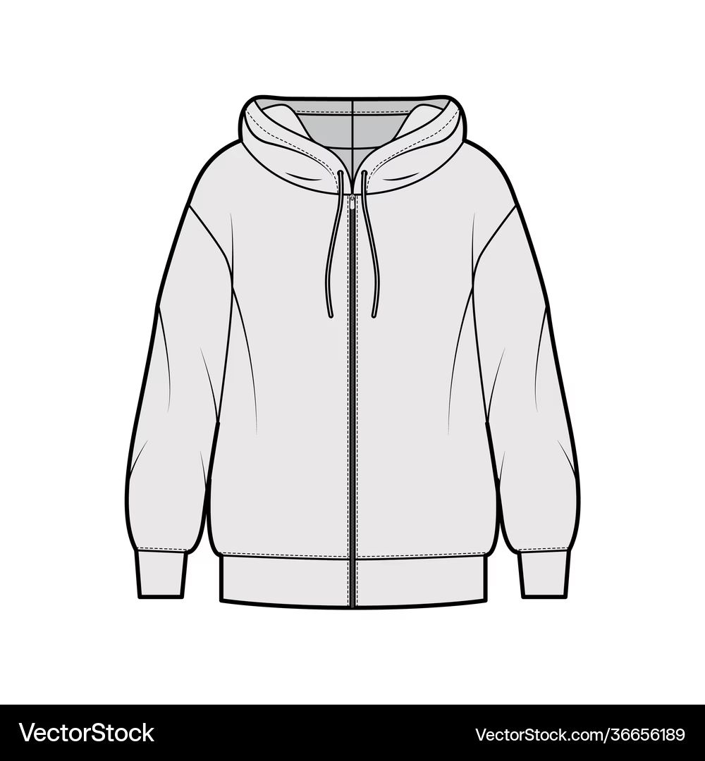 Hooded front zipper Last Five Years sweatshirt