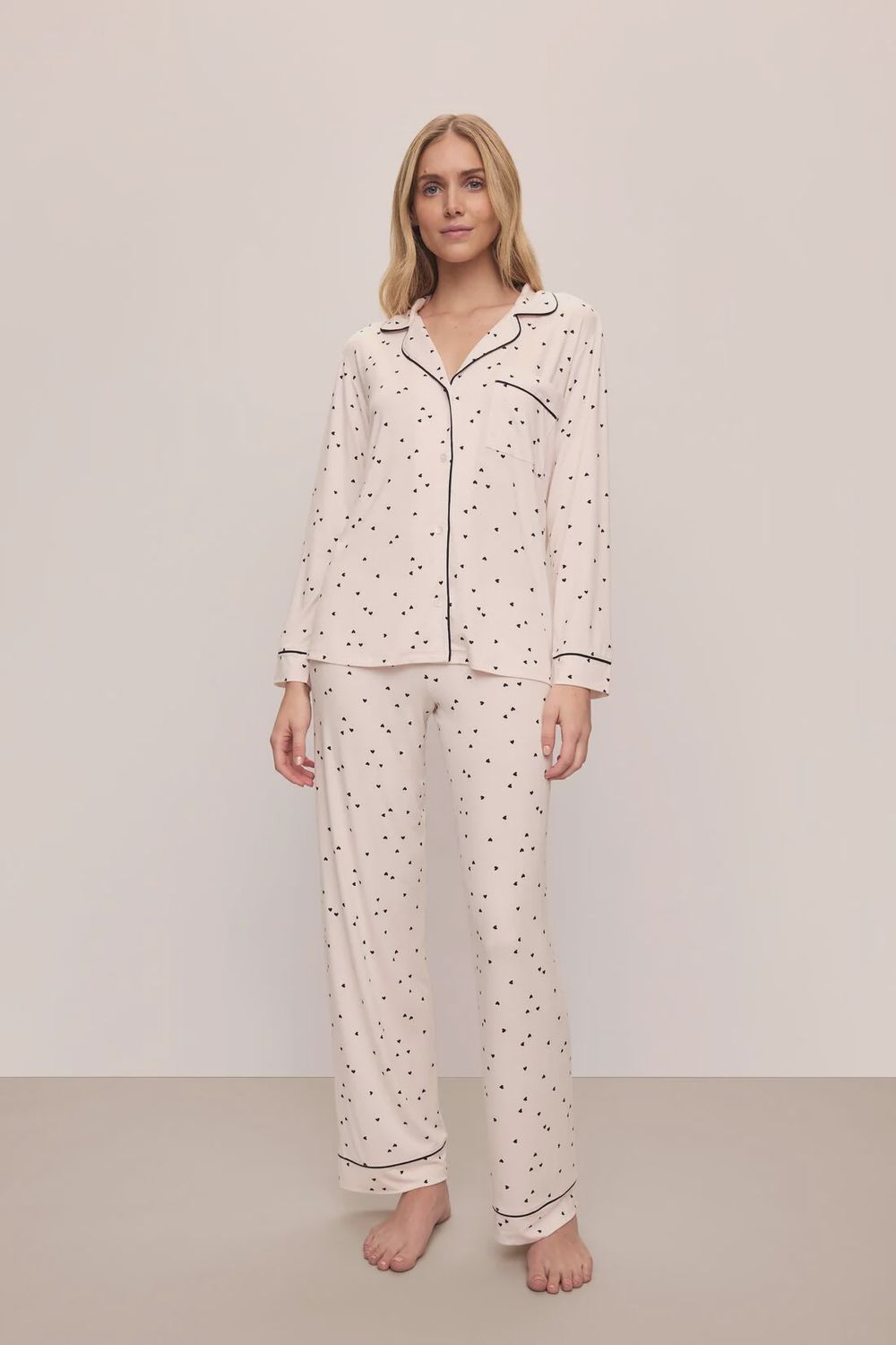 Eberjey Gisele Little Heart Print PJ
