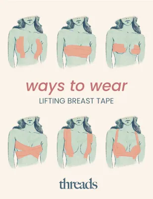 Threads Lifting Breast Tape