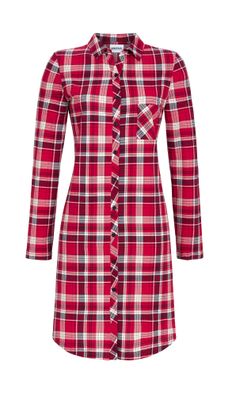 Ringella Plaid Night Shirt