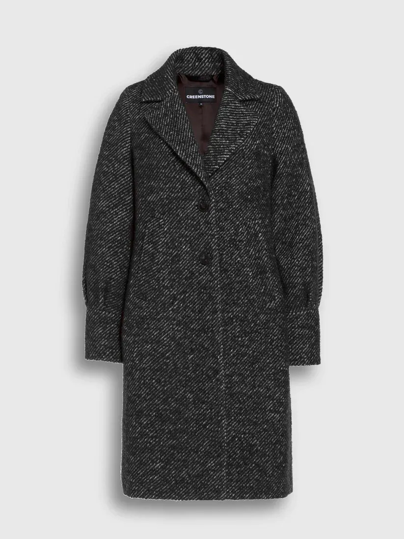 Creenstone Tailored Tweed Coat
