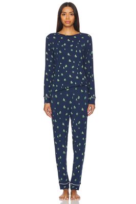 Eberjey Giselle Printed Crew Neck Set