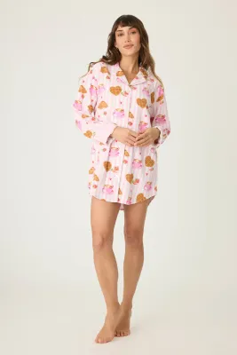 PJ Salvage Flannels Night Shirt