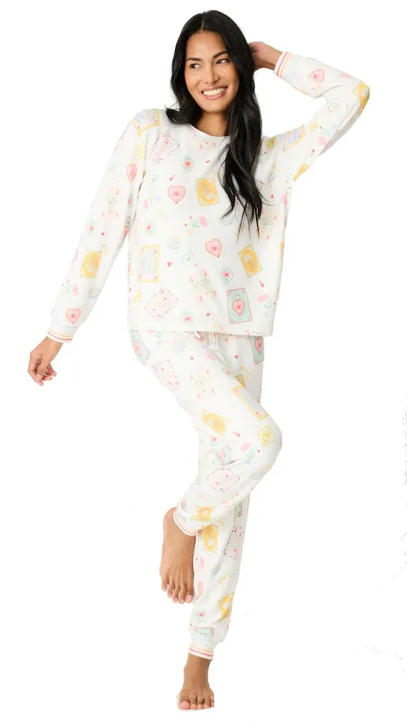 PJ Salvage Lucky Me PJ Set Banded Leg