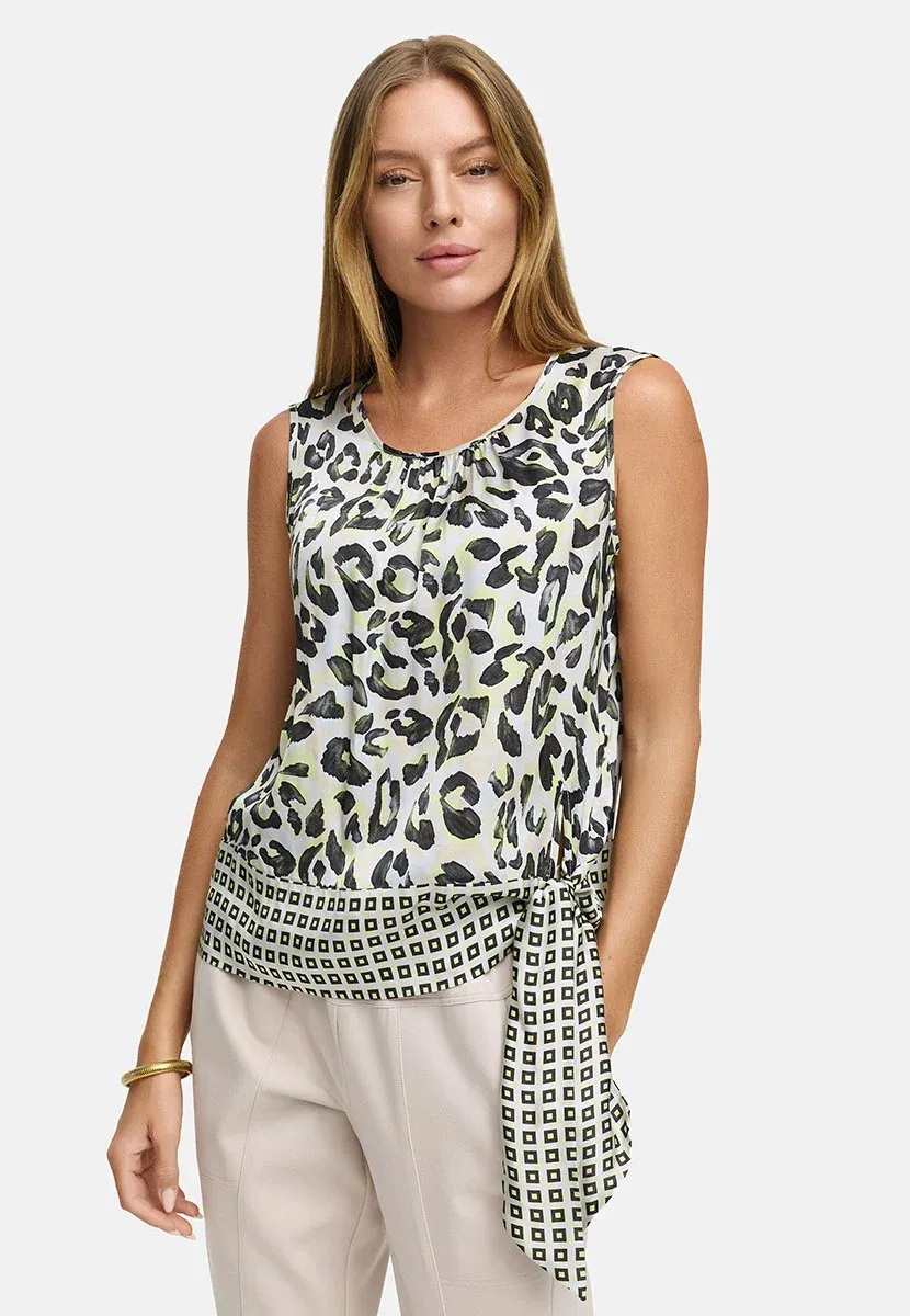 Catnoir SVLS Yellow Leopard Blouse