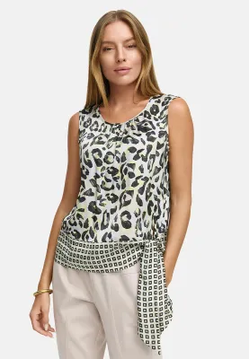 Catnoir SVLS Yellow Leopard Blouse