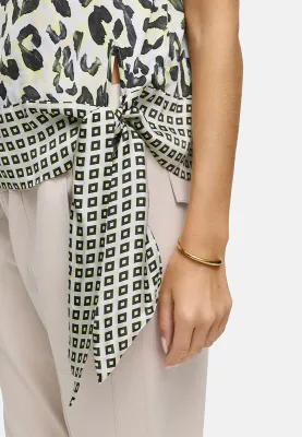 Catnoir SVLS Yellow Leopard Blouse