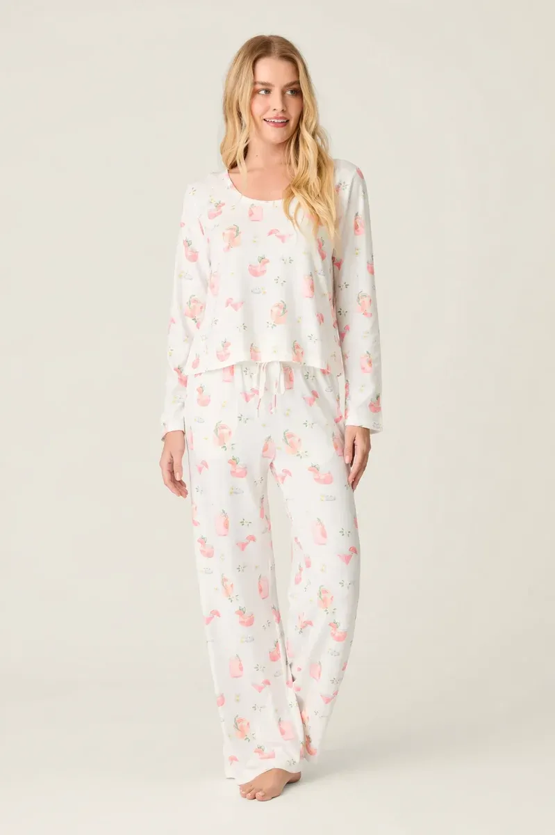 PJ Salvage Ivory Pj Set Paloma Mama