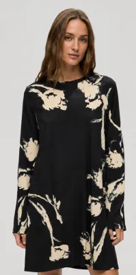 In Wear Meadow Black Dress