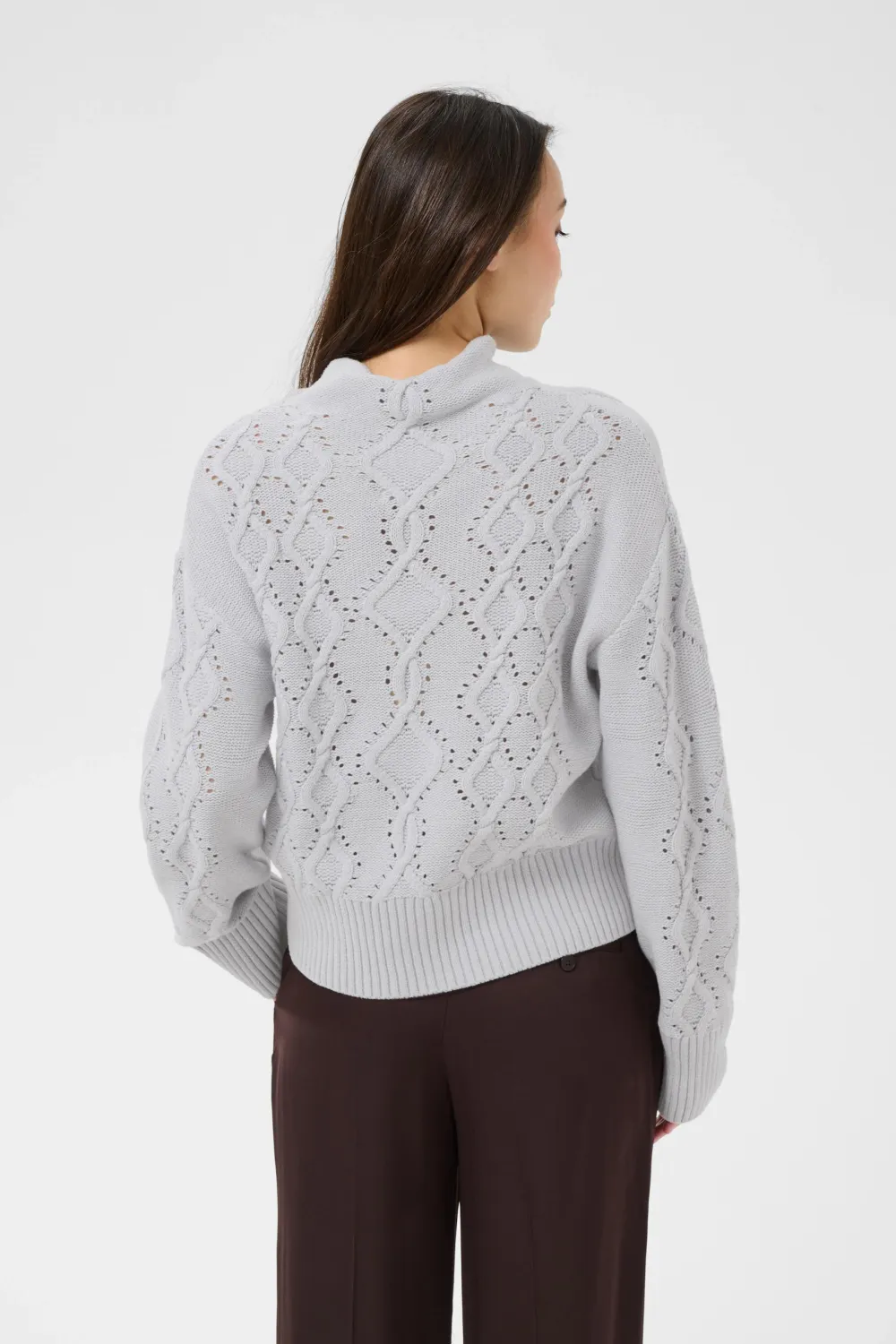 Part Two Charnel Grey Dawn Sweater