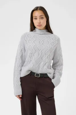 Part Two Charnel Grey Dawn Sweater